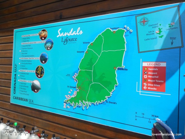 Are you a diver?  Scuba diving at Sandals La Source Grenada