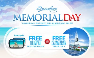 Sandals and Beaches Memorial Day promotions!